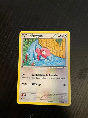 Carte Pokémon Porygon 64/98