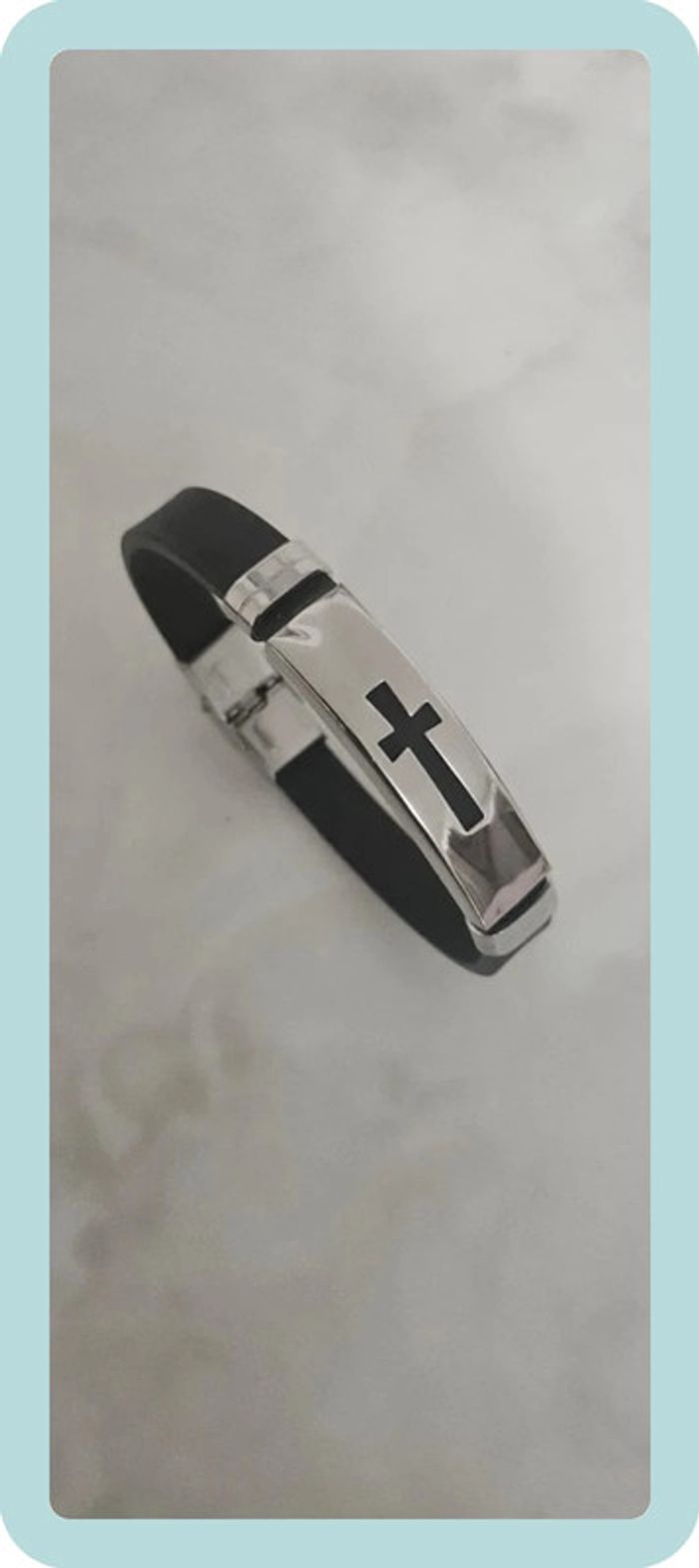 Bracelet en cuir pour hommes - photo numéro 2