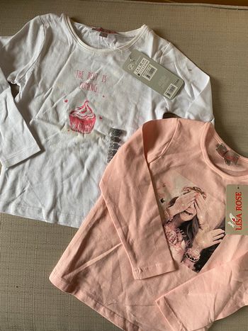 Lot tee shirts Lisa Rose 2 ans neufs