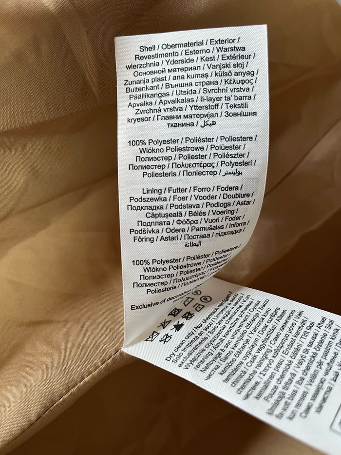 Manteau long beige avec ceinture taille 42 Vila - photo numéro 5