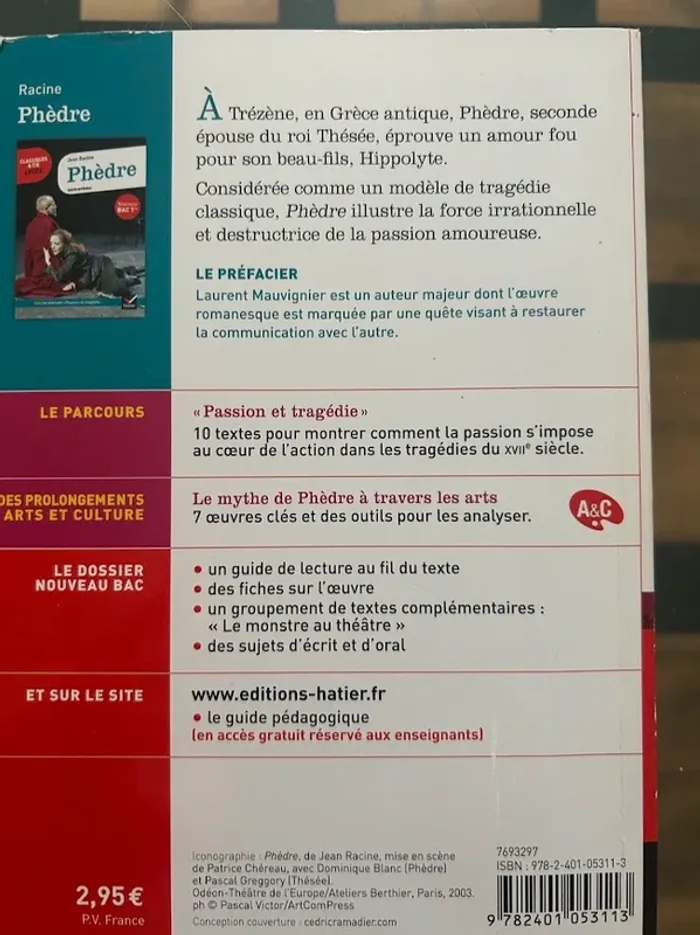 Phèdre - Racine - photo numéro 2