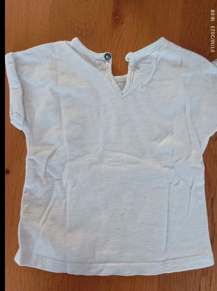 T-shirt Catimini taille 18 mois bon état - photo numéro 3