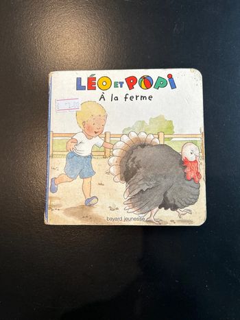 Léo et popi à la ferme