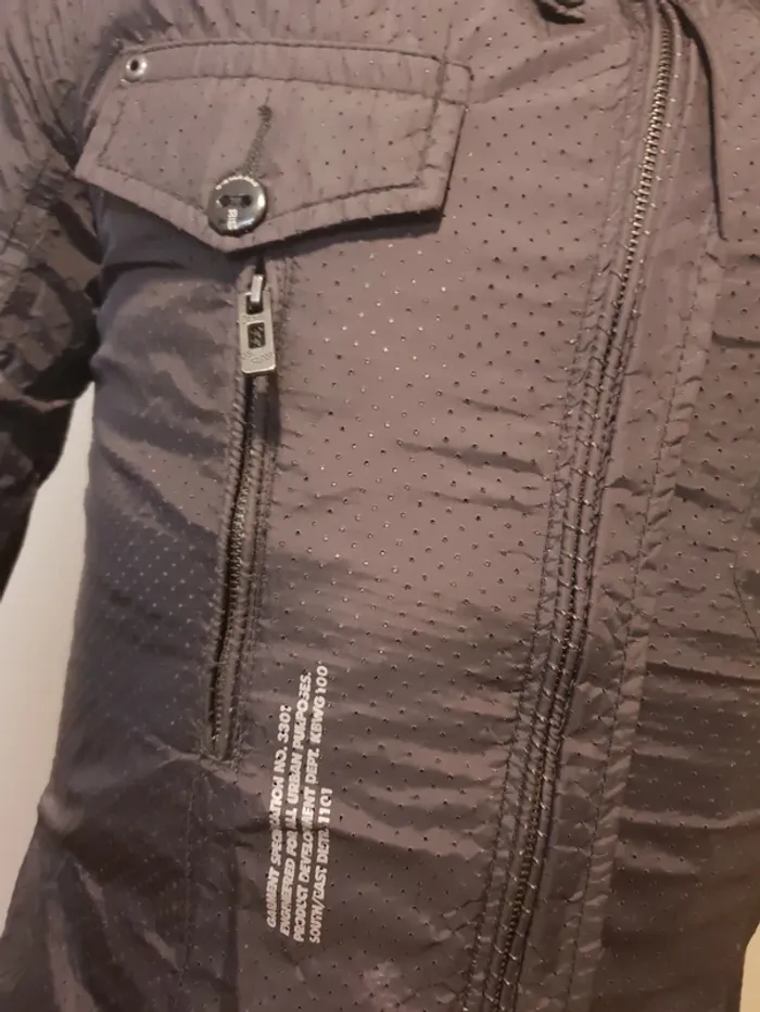 Veste légère noire G star - photo numéro 5