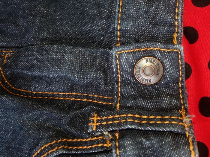 Jupe courte en jean denim - photo numéro 2