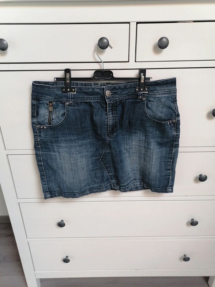 Jupe jean courte 42