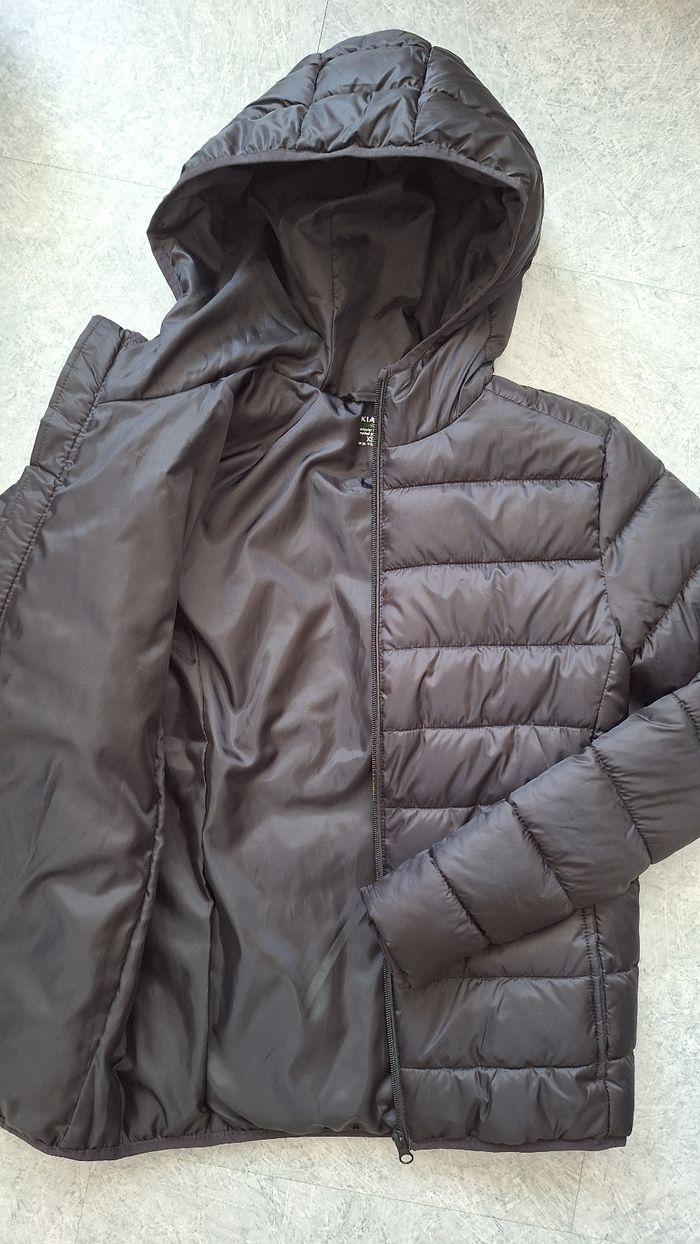 Blouson noir garcon - photo numéro 3