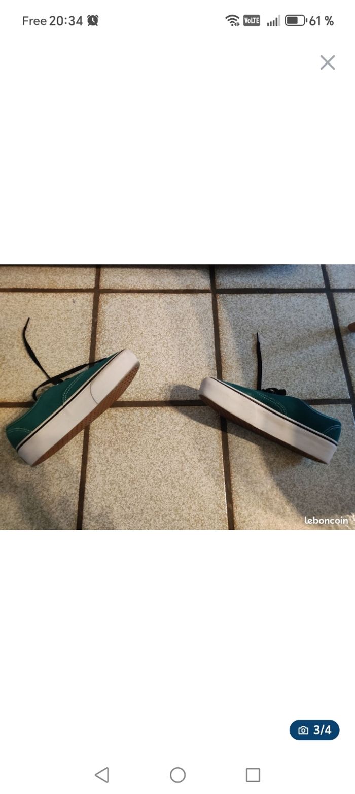 Van's compensées vert d'eau - photo numéro 4