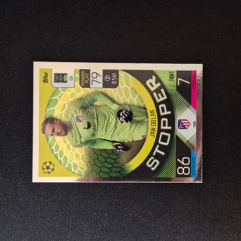 Carte Match Attax : Jan Oblak - Athletico Madrid