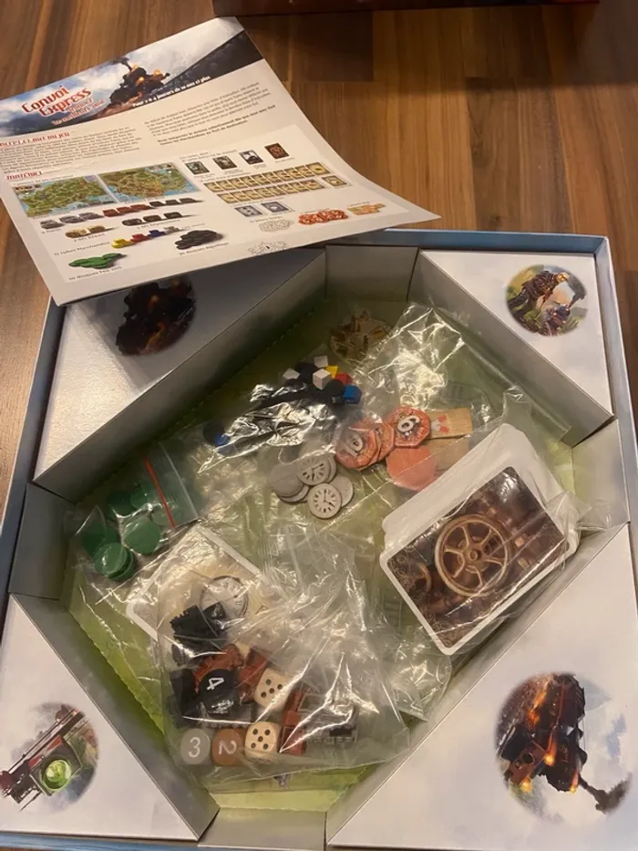 Jeu de société convoi Express de Iello en très bon état et complet - photo numéro 9
