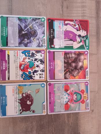 Carte collection one piece 