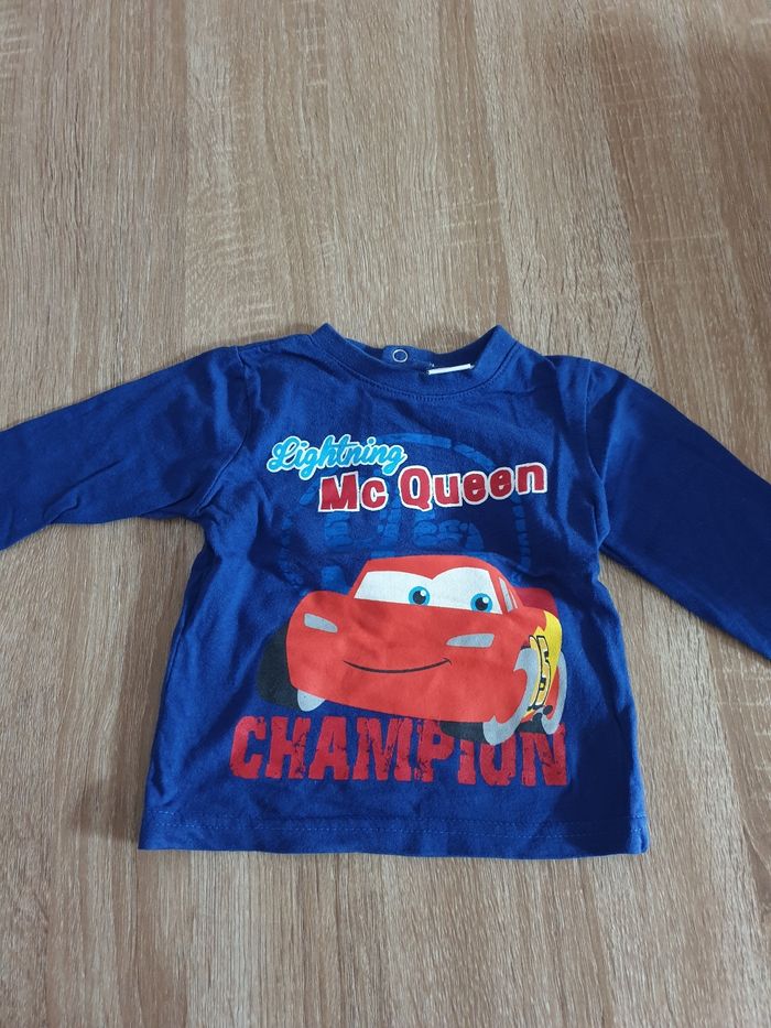 T shirt Cars 3 mois