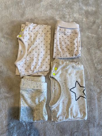 Lot de 2 ensembles léger 6 mois