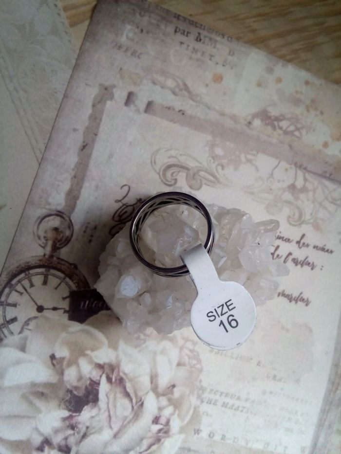 Bague argenté tribale - photo numéro 3