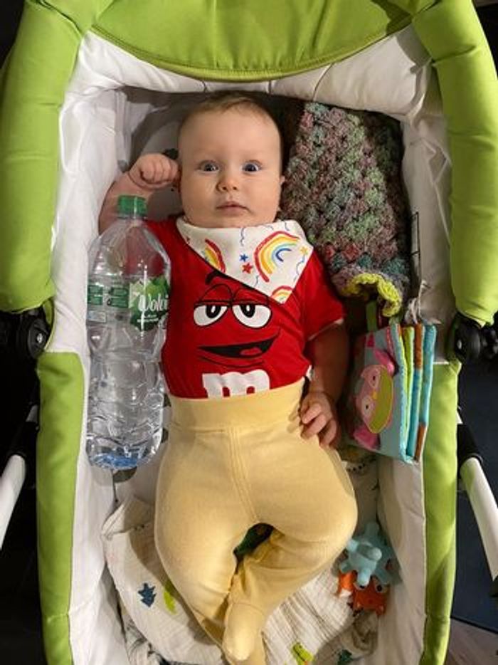 Pantalon à pieds, lot de 5, bébé 3-6 mois - photo numéro 3