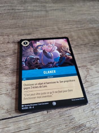 Carte Lorcana Glaner