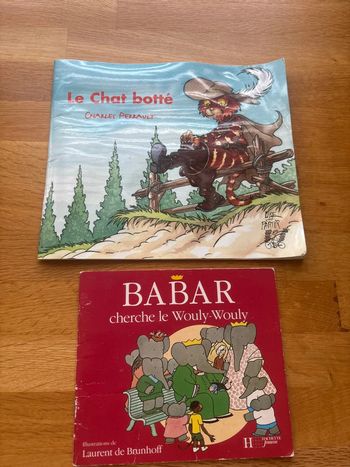 Lot 2 livres enfants
