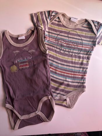 Lot bodies été bébé garçon