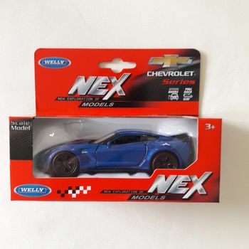 Chevrolet corvette c7  - bleue