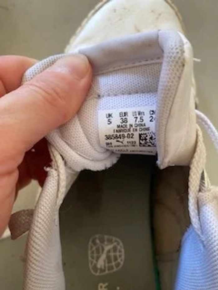 Puma Carina blanche taille 38 - photo numéro 12