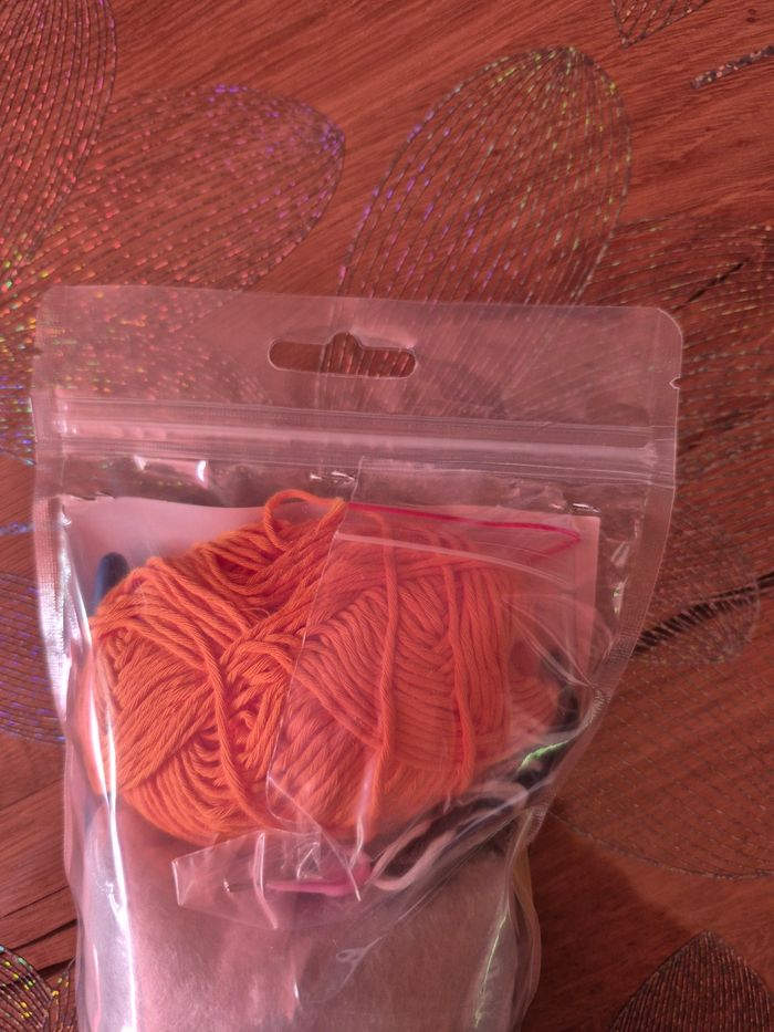 💕Kit de mini crochet DIY Amigurumi "Tyson le Tigre" - Neuf💕 - photo numéro 5