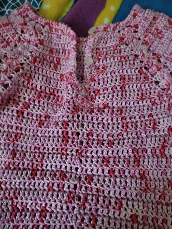 pull 4 ans fait maison crochet - photo numéro 3