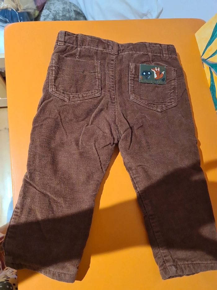 Pantalon velours hiver - photo numéro 2