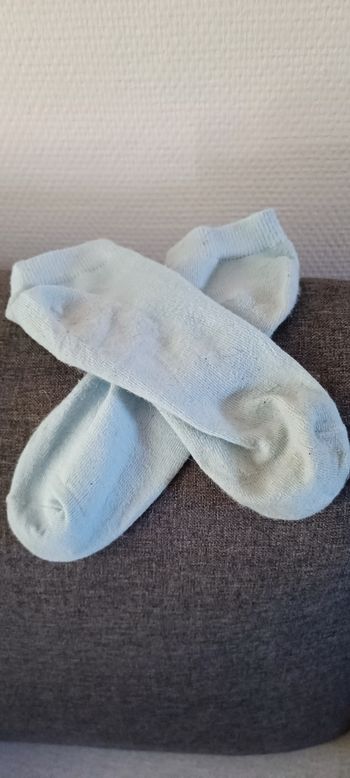 Chaussettes bleue pâle