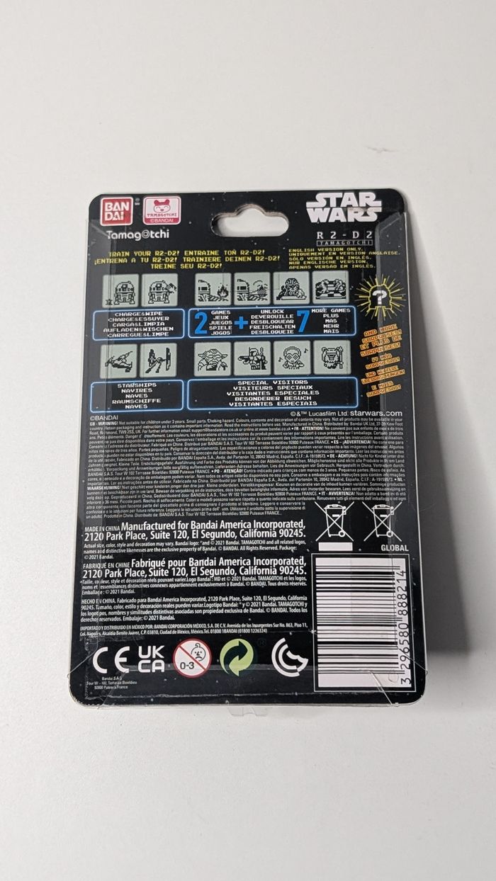 [Bandai] Tamagotchi Star Wars R2-D2 Blanc - photo numéro 2