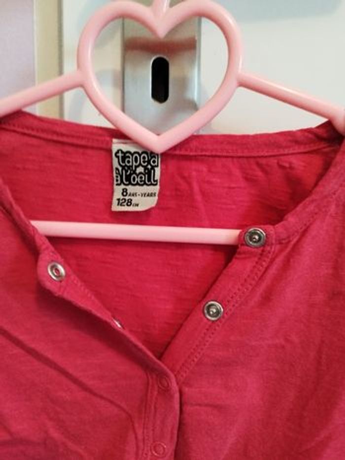 🌺 Tee shirt 8 ans Tape à l'oeil - photo numéro 2