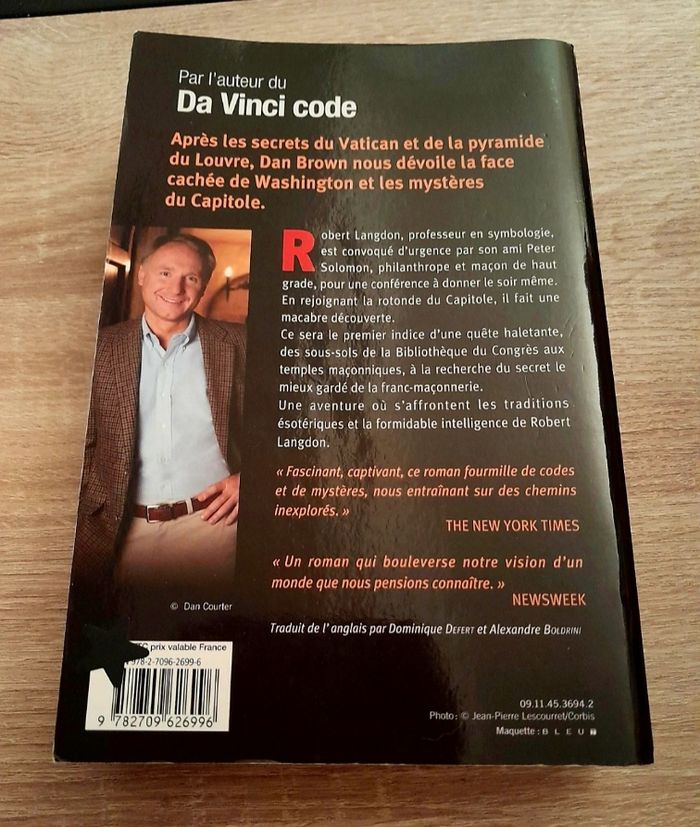 Le symbole perdu Dan Brown - photo numéro 2