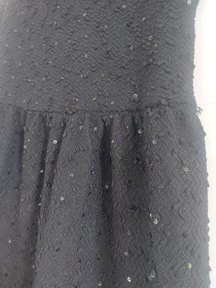 Robe noir strass sequins 40 - photo numéro 3