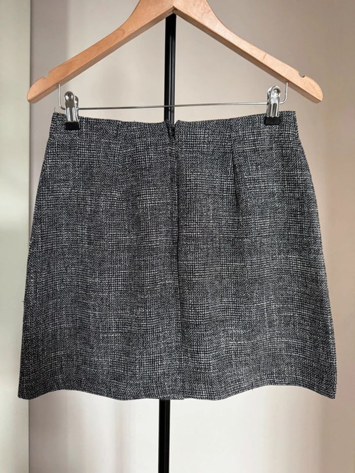 Jupe en tweed foncé 10 New Look - photo numéro 2