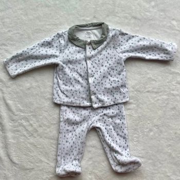 Pyjama 2 pièces velours