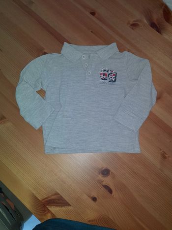 Polo manche longue vertbaudet