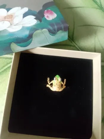 Bague grenouille