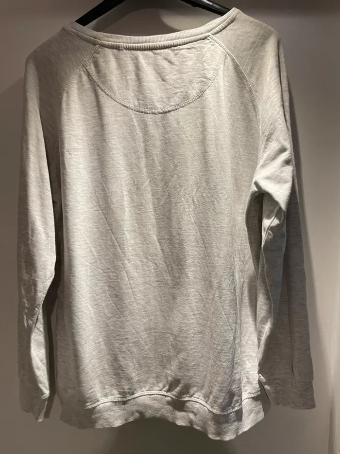 Sweat gris femme de marque Studio Woman taille XL en très bon état - photo numéro 2