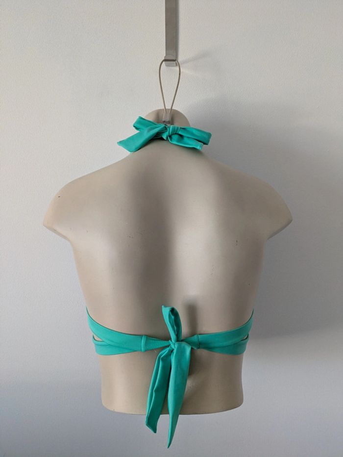 Haut de maillot de bain fleuri - Tissaia - taille 40 - photo numéro 3