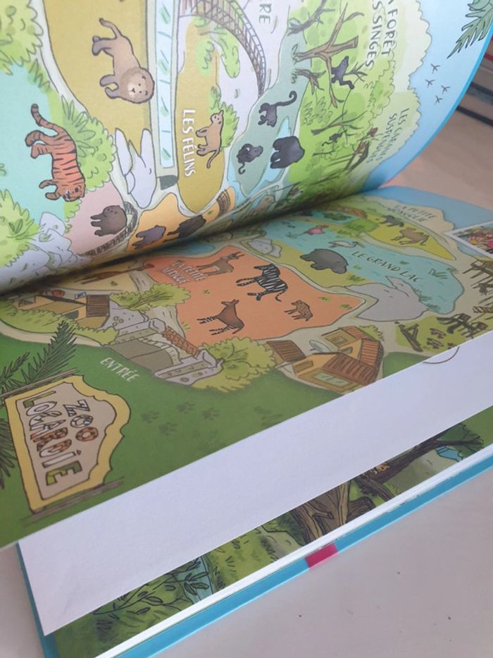 Livre Bibliothèque rose Zizanie au Zoo - photo numéro 4