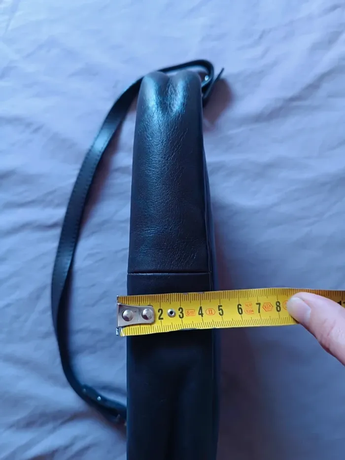 Petit sac porté épaule cuir marron longchamp neuf - photo numéro 13
