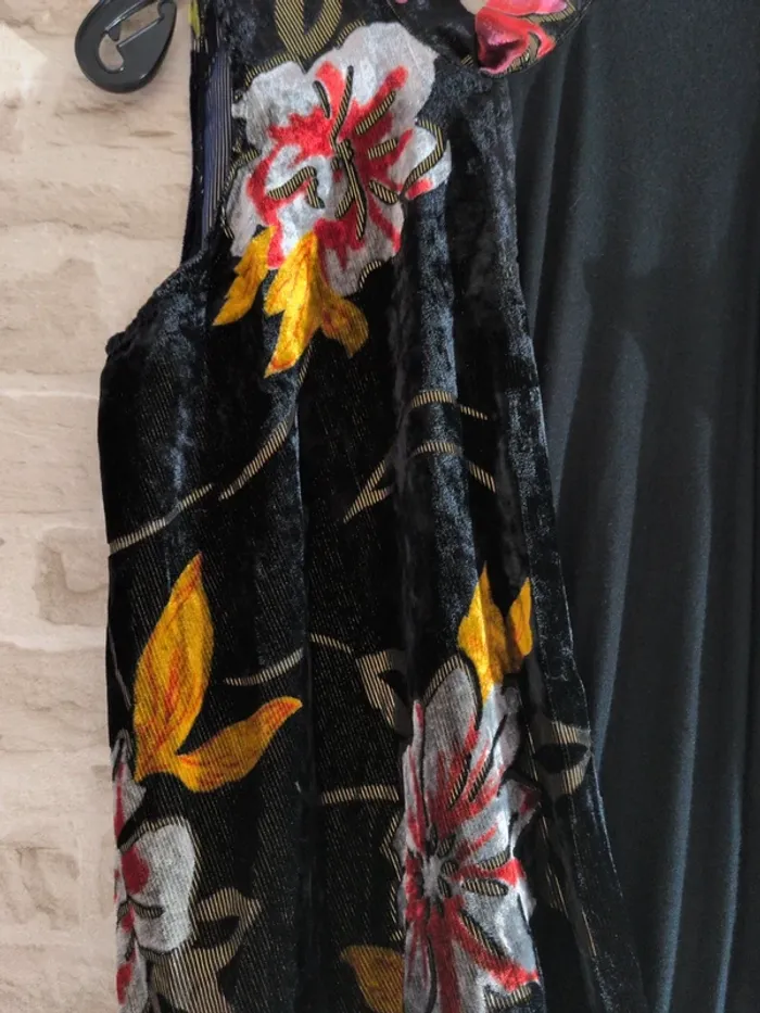 Tunique Desigual style velours - Taille L - Neuf avec étiquette - photo numéro 3