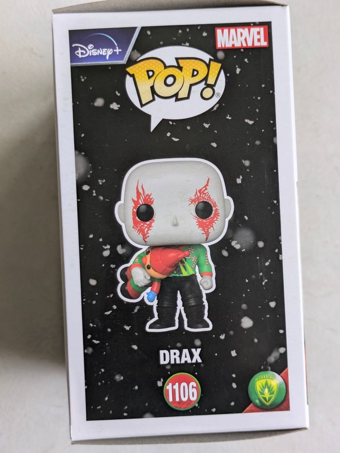Pop ! Funko 1106 drax les gardiens de la galaxie. Marvel Disney - photo numéro 4