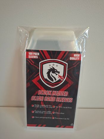 Paquet de 100 sleeves pour cartes gradées PSA , collect-aura Pokémon TCG , premium FireMint 🔥