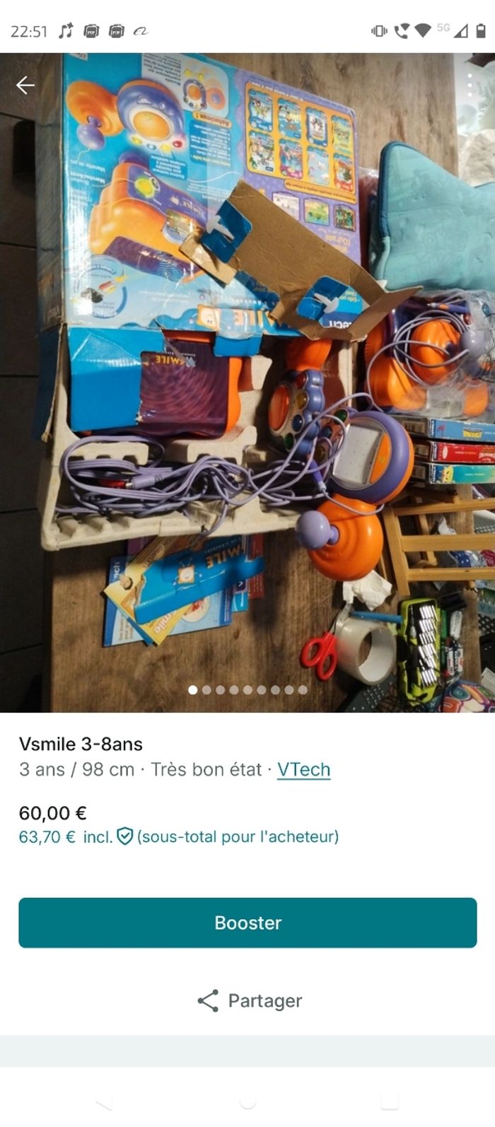 Gros lot vsmile 2-8 ans - photo numéro 6