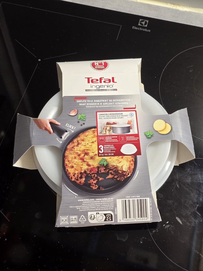 Tefal Ingenio – couvercles hermétiques 16 cm et 18 cm - photo numéro 2