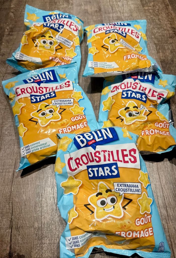 Lot de 5 paquets « Belin Croustille Stars » - photo numéro 4