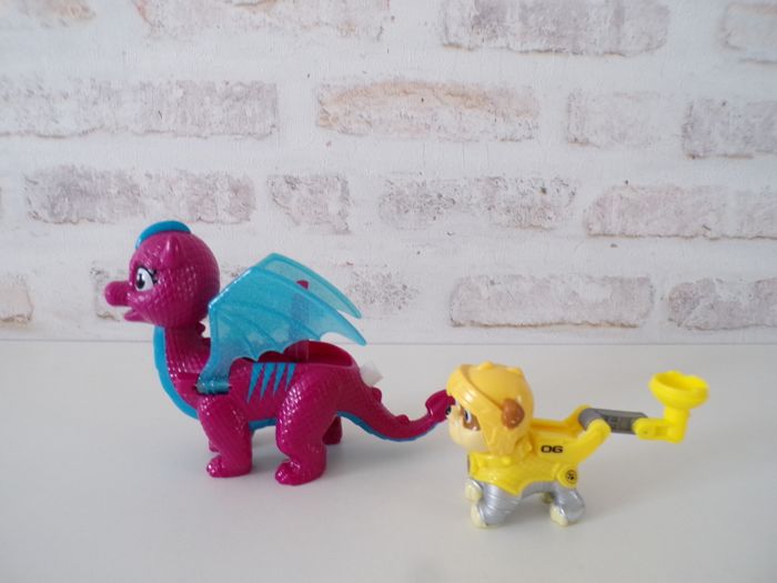 Dragon Blizzie - Chevalier Ruben - Paw Patrol - Pat Patrouille (J26) - photo numéro 2