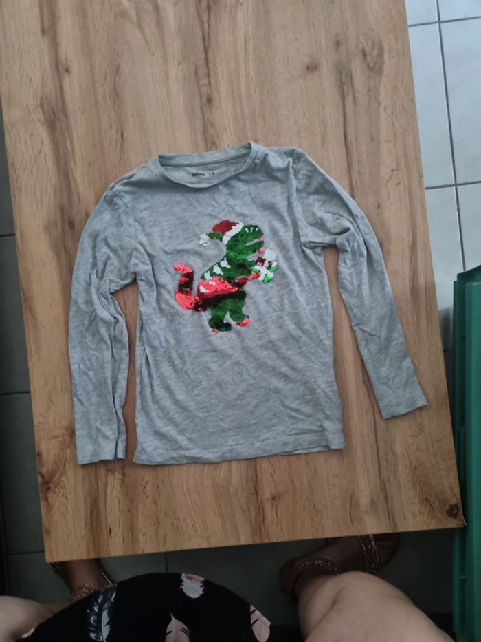 Tee shirt de noel manches longues