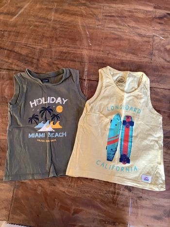 Débardeur tshirt 2/3 ans