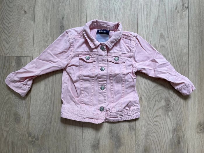 Veste en jeans rose